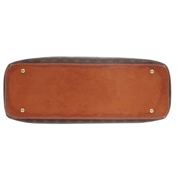 Celine Macadam PVC Leather Brown Handbag 1242CELINE - Picture 5 of 9